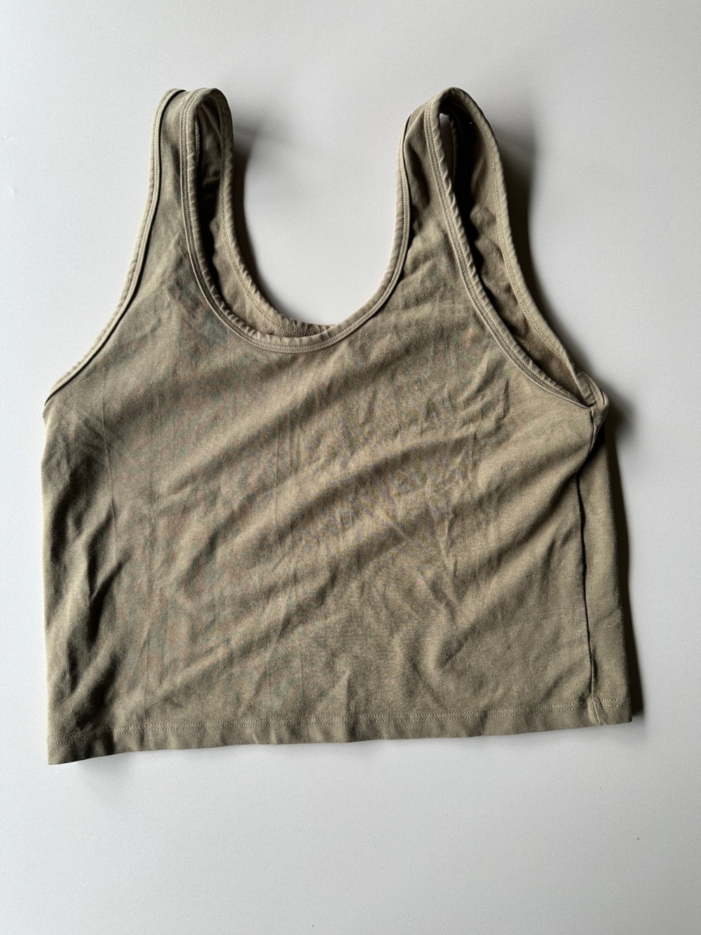 Jungmaven Sporty tank cropped tank coyote brown XL